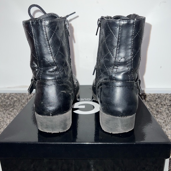 GUESS Factory ggbrittian styled Boots Black - Picture 3 of 4